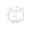 Brembo 07-11 Lotus 2 Eleven HP2 Pads - Front