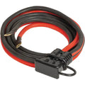 REPLACEMENT 7.5 FOOT BATTERYSIDE BOOSTER CABLES WITH BLACK QUICK CONNECT