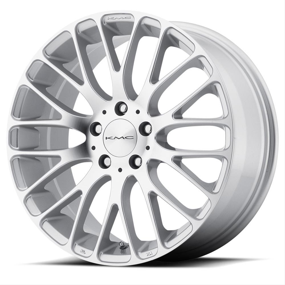 KM693 MAZE SILVER W/ MACHINED FACE 17 X 7 5X4.5 5.77 b/s 45 o/s