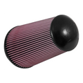 K&N Filter Universal Rubber Filter 6inch Flg 7-1/2inch B / 5-1/8inch T / 11-5/8in T