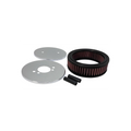 K&N Custom Round Racing Assembly Red 4.5in ID / 5.875in OD / 1.75in Height
