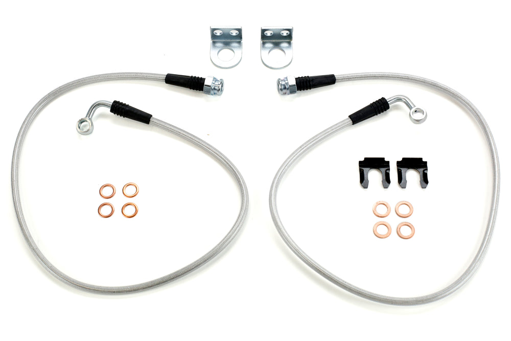 ~(0.9 lbs. 9X5X2)~ JK Rear Brake Line Kit 30 Inch 07-Pres Wrangler JK TeraFlex