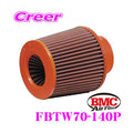 BMC Twin Air Universal Conical Filter w/Carbon Top - 70mm ID / 140mm H