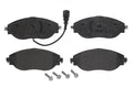 Brembo 2019 Audi A3/15-20 S3/15-19 VW Golf R/15-20 GTI Front Premium Low-Met OE Equivalent Pad