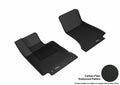 3D MAXpider 2015-2020 Mercedes Benz C-Class Sedan/Coupe W205/C205 Kagu 1st Row Floormat - Black
