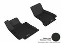 3D MAXpider 2017-2019 Mercedes-Benz E-Class Sedan W213 Kagu 1st Row Floormat - Black