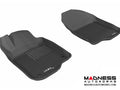 3D MAXpider 2008-2012 Chevrolet Malibu Kagu 1st Row Floormat - Black