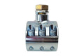 TIE ROD CLAMP W/OFFSET BORE FOR CYLINER ASSIST(FITS 1.5IN DIAMETER STRAIGHT TIE ROD)INCL HARDWARE
