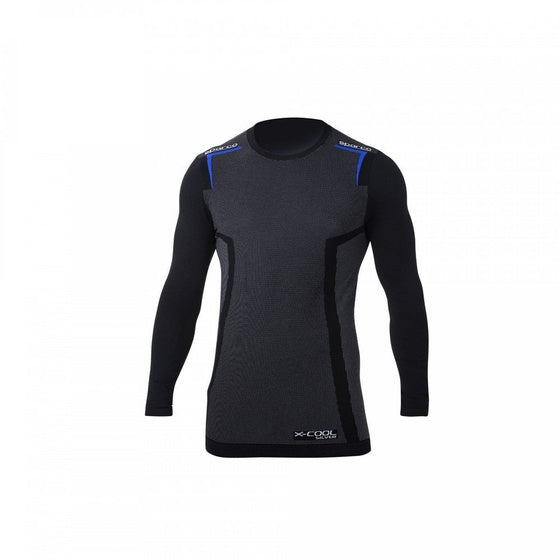 Sparco Undershirt K-Carbon Black/Blue