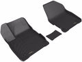 3D MAXpider 2023 Kia EV6 Kagu Black Floor Mat - Row 1 (3pc)