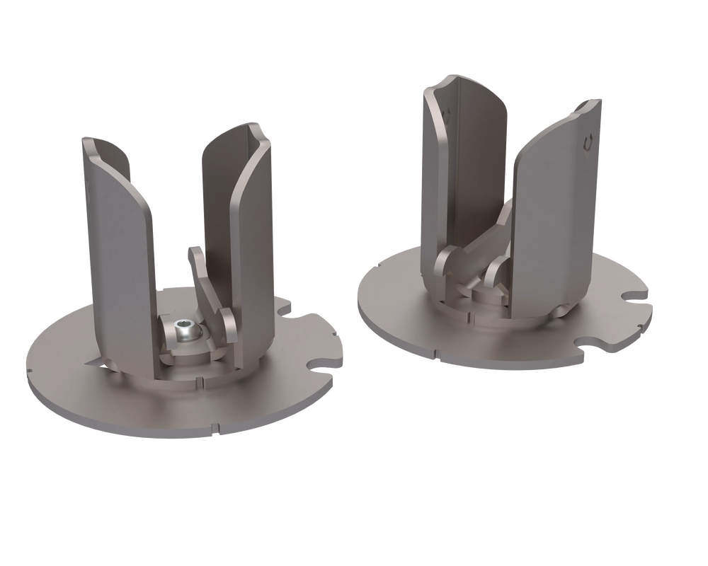 Artec Industries 20-25 Jeep Wrangler Gladiator Jt Rear Frame Side Coil Spring Keeper Kit
