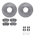 R1 95-04 Toyota Tacoma Front Brake Rotor Set w/Ceramic Pads and Hardware