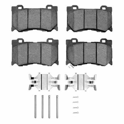 R1 23-24 Nissan Z (w/Akebono 4 Piston Calipers) Front R1 Performance Sport Pads & Hardware Kit