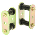 HD Leaf Spring Shackles 87-95 Wrangler YJ Rear Includes Urethane Bushings HD Greasable Bolts Pair For Use w/ ProComp Springs RockJock 4x4