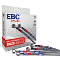 EBC 97-04 Chevrolet Corvette (C5) 5.7L Front & Rear Stainless Steel Brake Line Kit