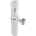 CLAMP-ON RAIL MOUNT ROD HOLDER, S.S