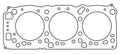 Cometic Mitsubishi 6G72 V6 93mm .066in. MLS-5 Head Gasket