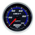 Autometer Cobalt 52mm 0-100psi Mechanical Boost Gauge