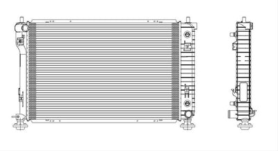 RADIATOR 1 ROW W/ OR W/O AIR/HDC 3.4L V6 EQUINOX/TORRENT 0609