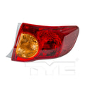 CAPA 0910 TY CROLA (US BUILT;QTR) TAILLAMP ASSY RH