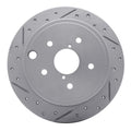 DFC 15-21 Subaru WRX Rear Right Drilled & Slotted Geoperformance Rotor