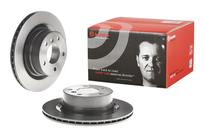 Brembo 08-13 BMW 128i Rear Premium UV Coated OE Equivalent Rotor