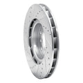 DFC 95-02 BMW M3 Left Front Drilled & Slotted Silver Brake Rotor