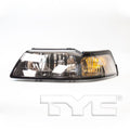 LH HEADLAMP ASSY COMPOSITE FORD MUSTANG 20012004