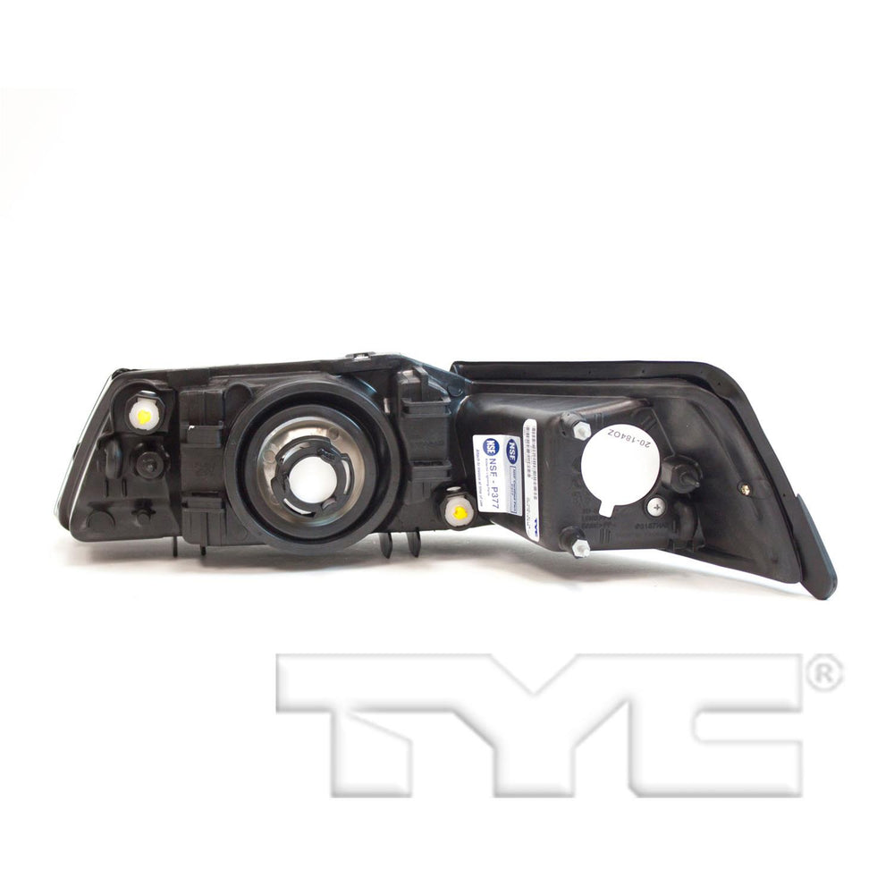 LH HEADLAMP ASSY COMPOSITE FORD MUSTANG 20012004