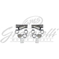 Granatelli 2.25in Aluminized Mild Steel Manual Dual Exhaust Cutout w/Slip Fit & Band Clamps