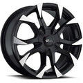 VECTOR BLACK 17X7 5X112/5X120 +40MM