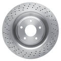 DFC 06-13 Chevrolet Corvette Front Drilled Brake Rotor