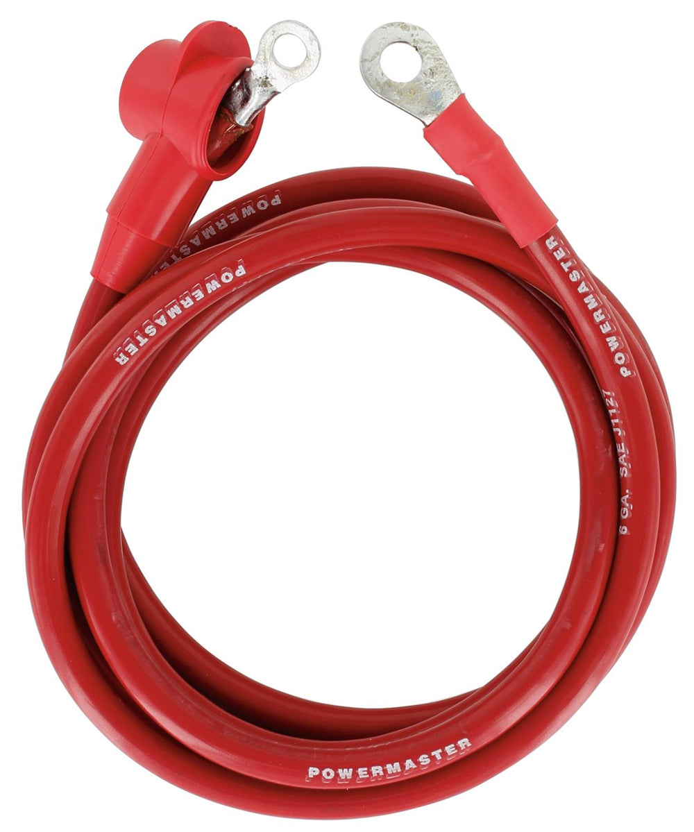 ALT CHARGE WIRE 0G 10 FT 5/16 & 1/4 EYELET