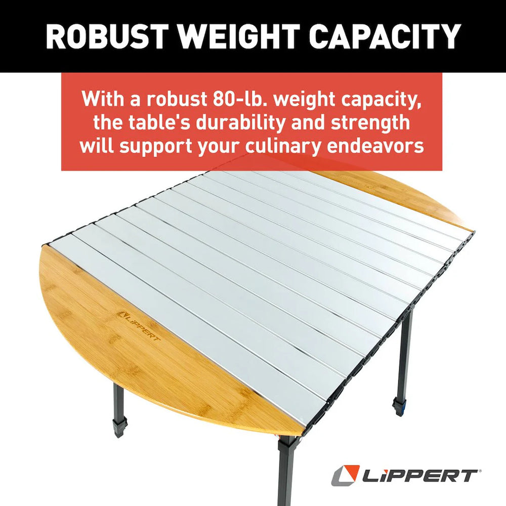 ROLL TOP CAMPING TABLE