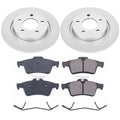 Power Stop 04-13 Mazda 3 Rear Z17 Evolution Geomet Coated Brake Kit