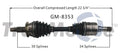 NEW CV AXLE