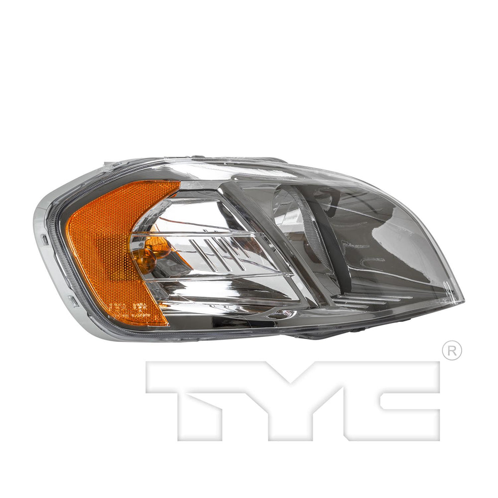 RH HEADLAMP ASSY COMPOSITE CHEVROLET AVEO 20072011; PONTIAC WAVE 20072008