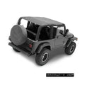 Smittybilt Extended Top Diamond Blk