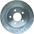 StopTech Select Sport 94-04 Ford Mustang Slotted and Drilled Left Rear Rotor