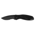 BLUR SERRATED POCKET KNIFE BLK/BLK BOX