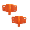 UPR Front Tow Hooks Orange (fits 21-26 Ford Bronco Bronco Raptor with HD Modular Bumper) 2530-03