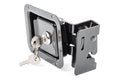 ~(4 lbs. 6X6X6)~ Paddle-style Door Handle Latches Kit Black Jeep 97-06 Wrangler; Set of two Paddle Handle latches hardware