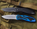 BLUR POCKET KNIFE NAVY BLUE STONEWASHED BOX
