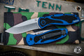 BLUR POCKET KNIFE NAVY BLUE STONEWASHED BOX
