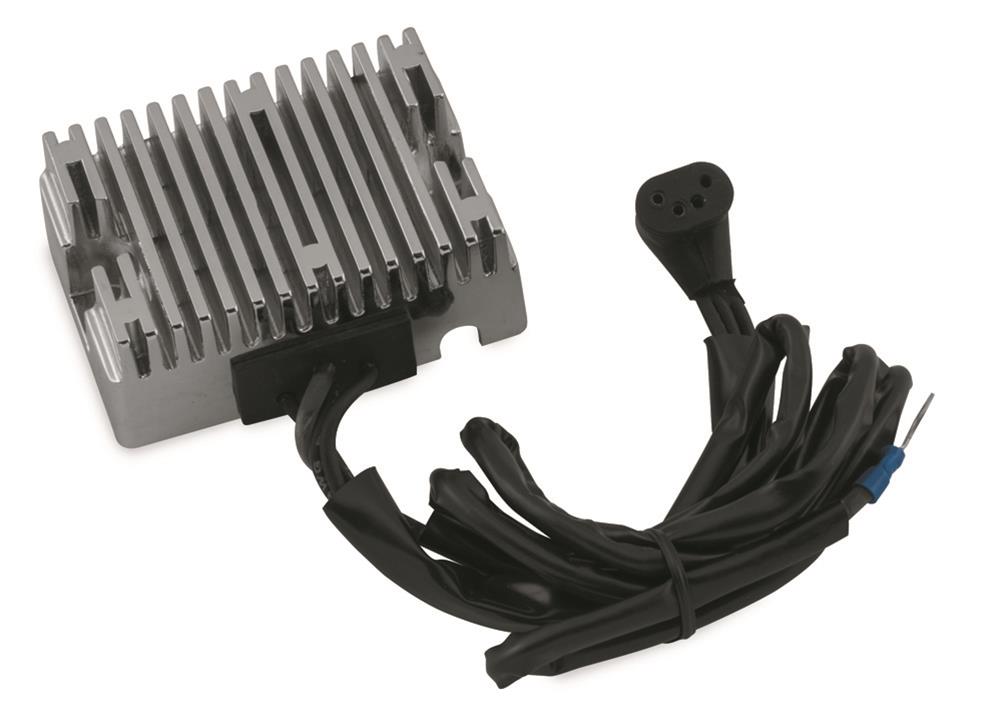 Twin Power 70-75 Big Twin Voltage Regulator Chrome Replaces H-D 74510-70A 15 Amp