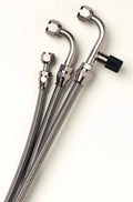 #8 x 6' AC S.S. Braided Hose