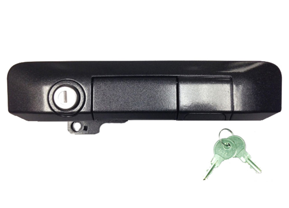 0515 TACOMA W/ OR W/O CAMERA FULL HANDLE REPLACEMENT POPNLOCK TAILGATE LOC MAGNETIC GRAY METALLI