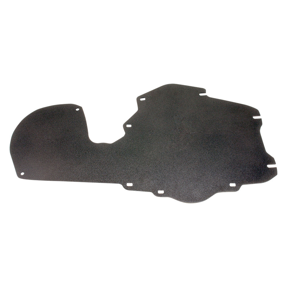 BMR 68-72 A-Body A/C Delete Panel (Aluminum) - Black Hammertone