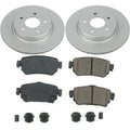 Power Stop 18-19 Nissan Leaf Rear Z17 Evolution Geomet Coated Brake Kit