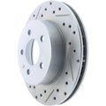 StopTech Select Sport 82-87 Lincoln Continental Sport Slotted & Drilled Right Rear Brake Rotor